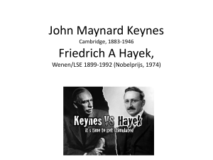 John Maynard Keynes 1883-1946