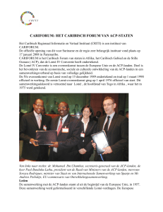 CARIFORUM: HET CARIBISCH FORUM VAN ACP