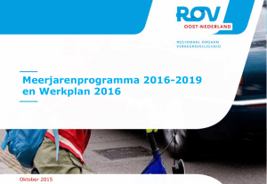 2019 met werkplan 2016 - ROV Oost
