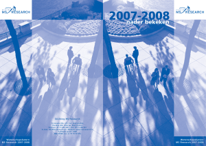 Wetenschapskatern 2007-2008