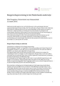 Burgerschapsvorming in het Nederlands onderwijs - Downloads