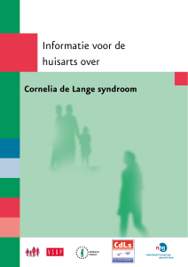 Cornelia de Lange syndroom