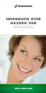 informatie over nazorg van implantaten