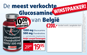 De meest verkochte Glucosamine van België