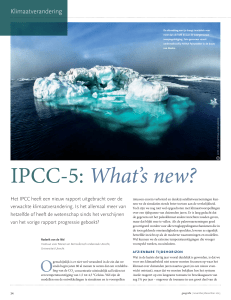 IPCC-5: What`s new?