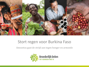 Burkina Faso - Broederlijk Delen