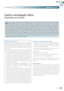 Gastro oesofagale reflux