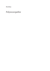 Richtlijn Polyneuropathie - Nederlands internisten vereniging