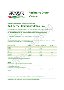 Red Berry Drank Vivasan