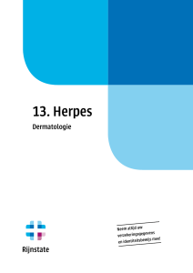 Herpes - Rijnstate