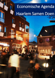 Economische Agenda Haarlem Samen Doen