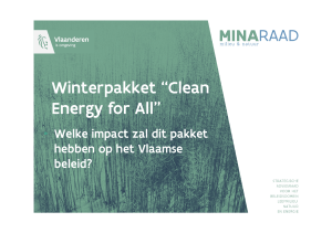 Winterpakket “Clean Energy for All”