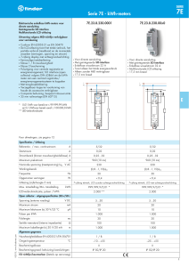 Serie 7E - kWh-meters