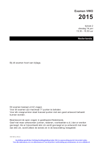 Examen VWO - Alleexamens.nl