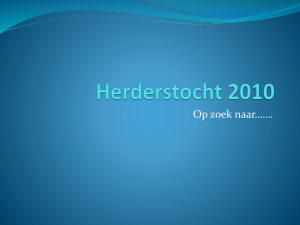 Herderstocht 2010 - Volle Evangelie Gemeente Leiden eo
