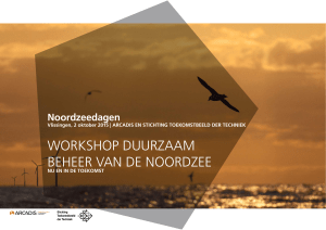 workshop duurzaam beheer van de noordzee