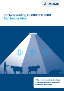 LED-verlichting CL6000/CL9000 Een helder idee