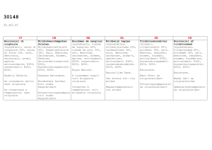 codice - Menu Italiano