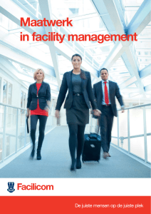 Maatwerk in facility management