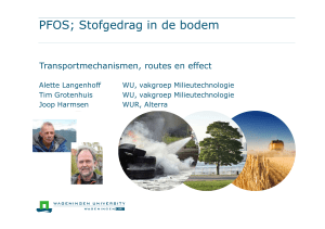 PFOS presentatie Langenhoff