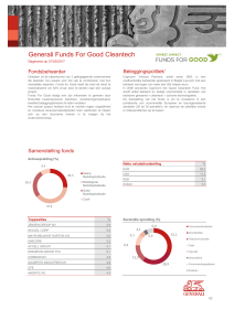 Generali Funds For Good Cleantech