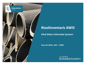 AWIS 2.0 Afvalwaterinformatiesysteem