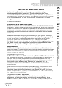 NGB jaarverslag 2008 - Netwerk Groene Bureaus
