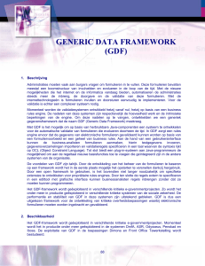 generic data framework (gdf)