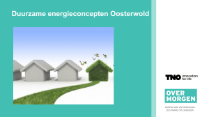 Duurzame energieconcepten Oosterwold