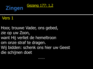 Zingen Gezang 177: 1,2