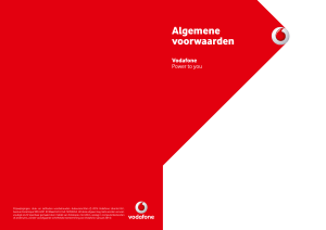 Algemene voorwaarden