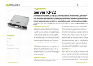 Server KP22 - Keyprocessor