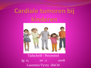 Cardiale tumoren bij kinderen - kids-and