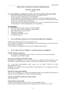 Version 20.0 BIJSLUITER: INFORMATIE VOOR DE GEBRUIK(ST
