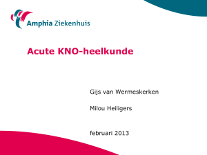 acute KNO - WDH Breda eo