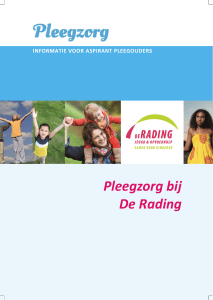 Pleegzorg - brochure voor aspirant pleegouders