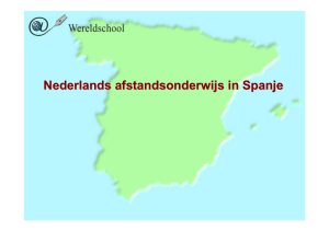 Nederlands afstandsonderwijs in Spanje