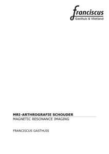 mri-arthrografie schouder magnetic resonance imaging
