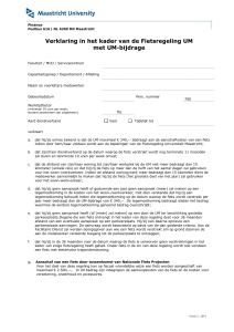 Finance Postbus 616 | NL 6200 MD Maastricht Verklaring in het