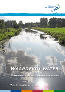 Waardevol water - Waterschap De Dommel