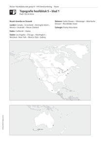 Topografie hoofdstuk 5 – blad 1