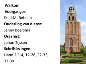 PowerPoint-presentatie - Gereformeerde Kerk Vollenhove