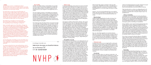 folder(5luik) hemofilie en pijn
