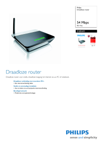 SNB5600/00 Philips Draadloze router