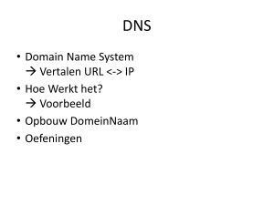 DNS - Telenet Users