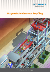 Magneetscheiders voor Recycling