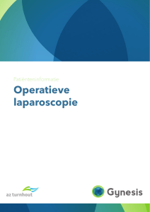 Operatieve laparoscopie - Gynesis Gynaecologie Turnhout