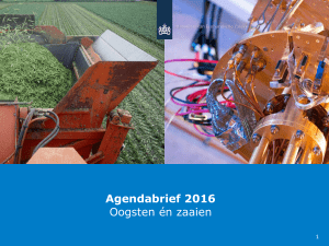 Agendabrief 2016