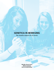 Genetica in beweGinG