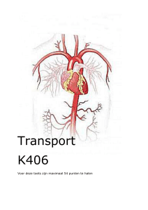 Transport K406 Voor deze toets zijn maximaal 54 punten te halen